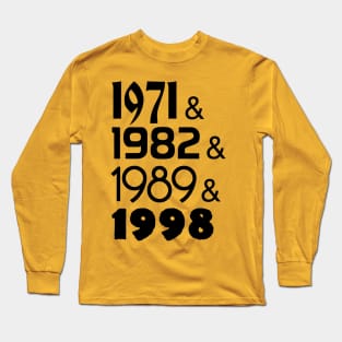 Grand Openings (Black) Long Sleeve T-Shirt